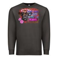 Smoke sorry ladies my heart belongs to mommy highland calf Premium Sweatshirt - RanaPortraitStore