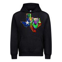 Black texas map halloween Urban Hoodie - JahusDesignShop