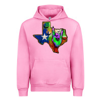 Fuchsia Pink texas map halloween Urban Hoodie - JahusDesignShop