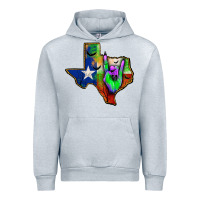 Heather Grey texas map halloween Urban Hoodie - JahusDesignShop