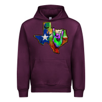 Mauve Wine texas map halloween Urban Hoodie - JahusDesignShop