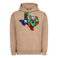 Pigment Burro texas map halloween Urban Hoodie - JahusDesignShop