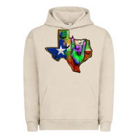 Pigment French Oak texas map halloween Urban Hoodie - JahusDesignShop