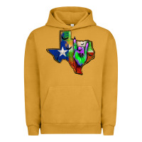 Pigment Peanut Butter texas map halloween Urban Hoodie - JahusDesignShop