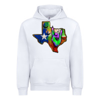 White texas map halloween Urban Hoodie - JahusDesignShop