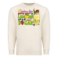 Sandshell when life gives you lemons add sugar tbw Premium Sweatshirt - texasbilliewilder