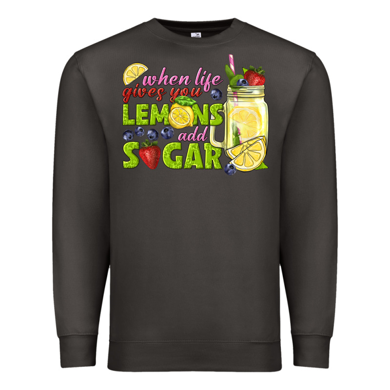 When Life Gives You Lemons Add Sugar Tbw Premium Sweatshirt by texasbilliewilder | Teevron