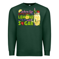 Sports Green when life gives you lemons add sugar tbw Premium Sweatshirt - texasbilliewilder