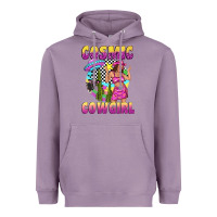 Lavender cosmic cowgirl Heavyweight Hoodie - texasbilliewilder