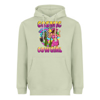 Matcha cosmic cowgirl Heavyweight Hoodie - texasbilliewilder