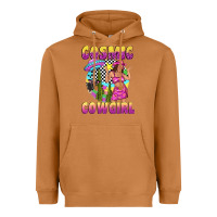Meerkat cosmic cowgirl Heavyweight Hoodie - texasbilliewilder
