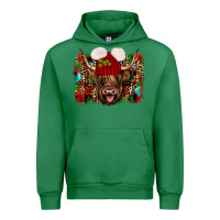 Emerald highland cow christmas Urban Hoodie - JahusDesignShop