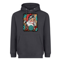 Smoke Santa Claus Joy Heavyweight Hoodie - RanaPortraitStore