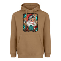 Toasted Coconut Santa Claus Joy Heavyweight Hoodie - RanaPortraitStore