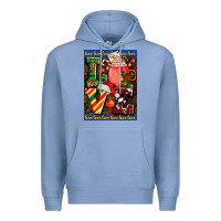 Colony Blue love coffee cup Christmas Premium Hoodie - AdoDesignShop