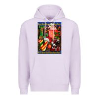 Lilac love coffee cup Christmas Premium Hoodie - AdoDesignShop