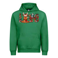 Emerald love christmas reindeer Urban Hoodie - Jasminsmagicworld