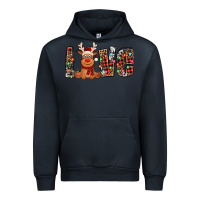 Navy love christmas reindeer Urban Hoodie - Jasminsmagicworld