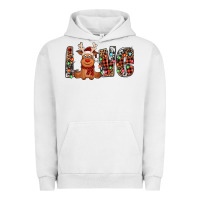 Pigment Lunar Rock love christmas reindeer Urban Hoodie - Jasminsmagicworld