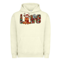 Pigment Pistachio love christmas reindeer Urban Hoodie - Jasminsmagicworld