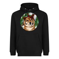 Shiba Inu Christmas Heavyweight Hoodie | Teevron