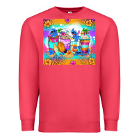 Cardinal stitch summer coffee cups Premium Sweatshirt - Zillion Design Studio