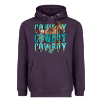Plum cowboy cowboy cowboy Heavyweight Hoodie - texasbilliewilder