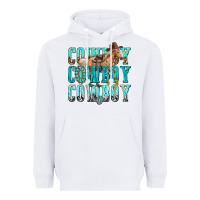 White cowboy cowboy cowboy Heavyweight Hoodie - texasbilliewilder
