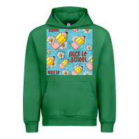 Emerald back to school seamless pattern Urban Hoodie - BundleAndBundleShop