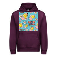 Mauve Wine back to school seamless pattern Urban Hoodie - BundleAndBundleShop