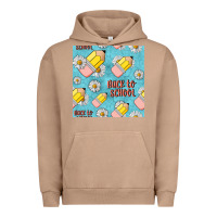 Pigment Burro back to school seamless pattern Urban Hoodie - BundleAndBundleShop