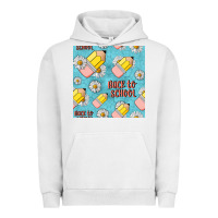 Pigment Lunar Rock back to school seamless pattern Urban Hoodie - BundleAndBundleShop