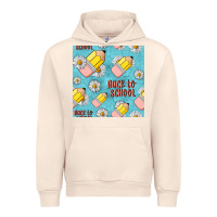 Sandshell back to school seamless pattern Urban Hoodie - BundleAndBundleShop