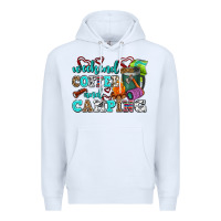 White weekend coffee and camping Premium Hoodie - AdoDesignShop