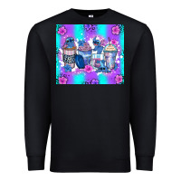 Black stitch coffee cups Premium Sweatshirt - Zillion Design Studio