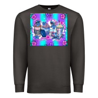 Smoke stitch coffee cups Premium Sweatshirt - Zillion Design Studio