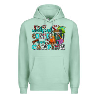 Seafoam weekend coffee and camping Premium Hoodie - AdoDesignShop
