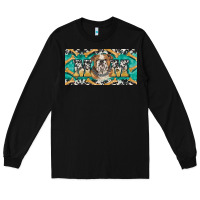 Black english bulldog mom  license plate template Long Sleeve Tee - BarkalooDesign