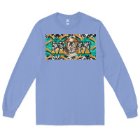 Colony Blue english bulldog mom  license plate template Long Sleeve Tee - BarkalooDesign