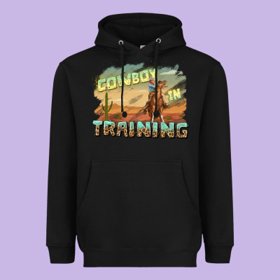 Heavyweight Hoodie cowboy in training