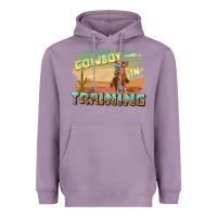 Lavender cowboy in training Heavyweight Hoodie - texasbilliewilder