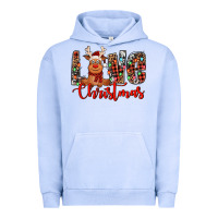 Pigment Grape Ice love christmas reindeer Urban Hoodie - Jasminsmagicworld