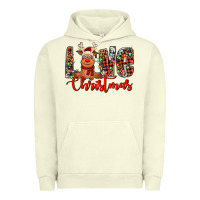 Pigment Pistachio love christmas reindeer Urban Hoodie - Jasminsmagicworld