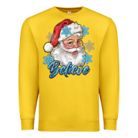Lemon santa blue believe Premium Sweatshirt - RanaPortraitStore