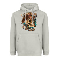 Moon Dust cowboy killer with skull Heavyweight Hoodie - texasbilliewilder