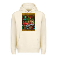Tofu small town christmas church Premium Hoodie - AdoDesignShop