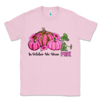 Bubblegum Pink in october we wear pink pumpkin and sunflowers Classic Tee - RanaPortraitStore