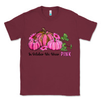 Burgundy in october we wear pink pumpkin and sunflowers Classic Tee - RanaPortraitStore