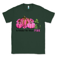 Sports Green in october we wear pink pumpkin and sunflowers Classic Tee - RanaPortraitStore