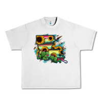 Lunar Rock Louisiana Map Sunflower Cactus Serape Urban Heavy Tee - RanaPortraitStore